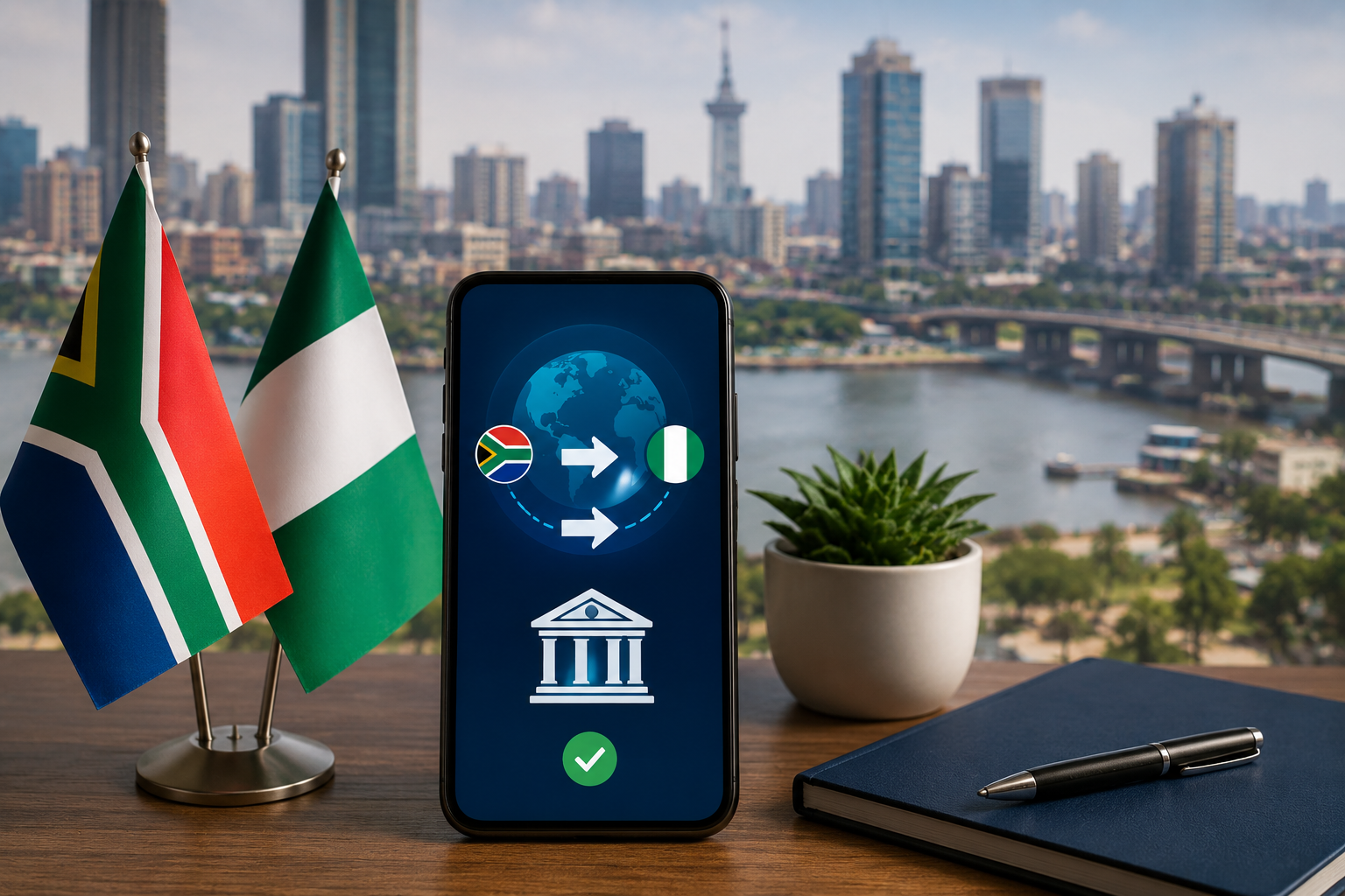 Discover how to send money from South Africa to a Nigerian bank account, with transfer steps, costs, exchange rates, limits and supported bank options.